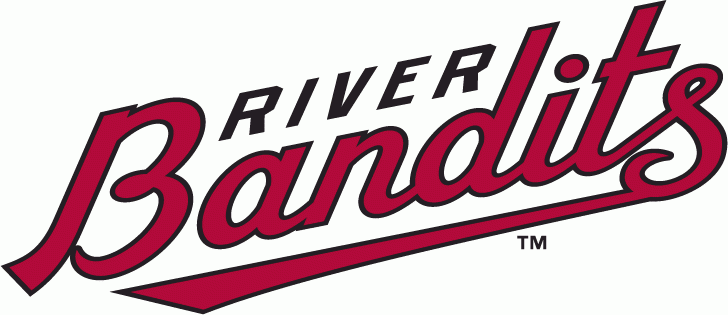 Quad Cities River Bandits 2008-Pres Wordmark Logo decal supplier